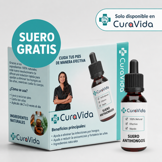 Suero Potenciador - Hongos en las Uñas